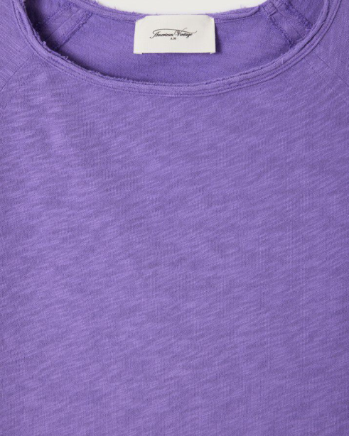 T-SHIRT SON31G PURPLE ~ AMERICAN VINTAGE